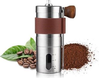 OEM Cafetera Manual, Herramienta De Molienda Port&aacute;til, Molinillo De Caf&eacute; De Acero Inoxidable, Calidad De Lujo, Compacta Y Port&aacute;til