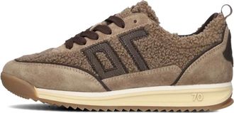 Back70 Back70, Schoenen, Dames, Bruin, 38 EU, Wol, Teddy Jogger Sneakers