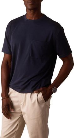 The Normal Brand Laidback T-Shirt in Navy at Nordstrom, Size Xx-Large