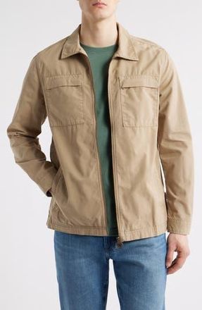 Barbour Glendale Zip Overshirt in Washed Stone at Nordstrom Rack, Size Xxx-Large
