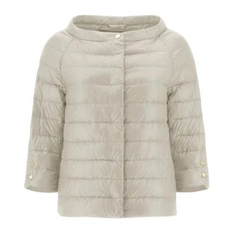 Herno Dames, Jassen, Beige, Maat: XS
