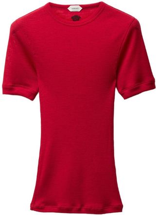 Versace Jersey de lana con cuello redondo de Versace