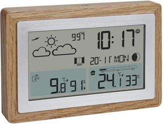 TFA Dostmann Estacion Meteo Digital Termo-higometro Roble Bthr - 100x40x120