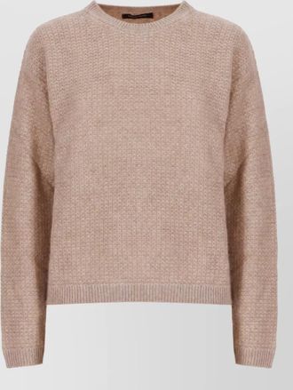 Fabiana Filippi wool blend lurex crewneck sweater