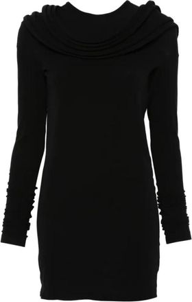 Junya Watanabe Long Sleeve Top - Dames - Longsleeves - Zwart - S - Leer - Tops