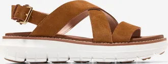 Cole Haan Womens ZER&Oslash;GRAND Rexanna Sandals - Brown Size 10.5