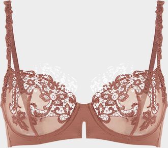 Simone Pérèle Saga Non-Padded Lace Demi Bra