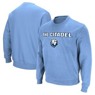 Colosseum Mens Colosseum Light Blue Citadel Bulldogs Arch & Logo Pullover Sweatshirt at Nordstrom, Size Small