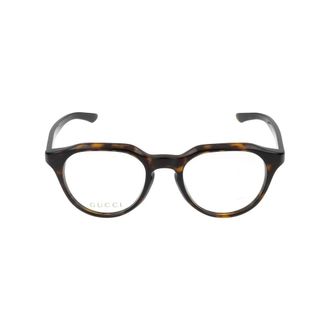 Gucci Gg2083O Optical Frame - male - Gucci - Glasses - Brown - 49 MM - Accessories