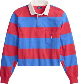 Ralph Lauren Striped Chest-pocket Rugby Shirt
