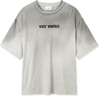 Axel Arigato Vervorm Licht T-Shirt - Heren - T-shirts - Grijs - XS - Katoen - Tops