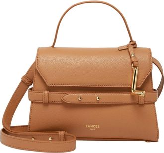 Lancel Faubourg Handtas - Dames - Handtassen - Bruin - ONE Size - Leer - Tassen