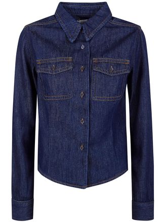 Dries Van Noten Cellie Denim Shirt