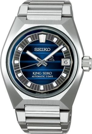 Seiko Horloge King Seiko Automatisch 3 wijzers datum - Dames - Horloges - Grijs - ONE Size - Accessoires
