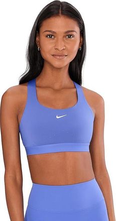 Nike Swift High-Support Lightly Lined Sports Bra Womens Bra Sapphire/Silver : XL (US 16-18)