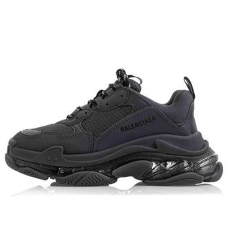 Balenciaga (WMNS) Balenciaga Triple S Sneaker Clear Sole Deep Blue 544351W2GA14900