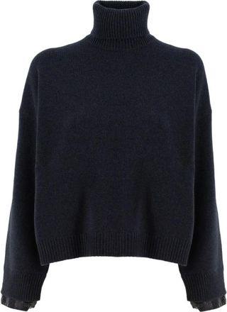 Brunello Cucinelli Mujer, Jerseys, Azul, Talla: S