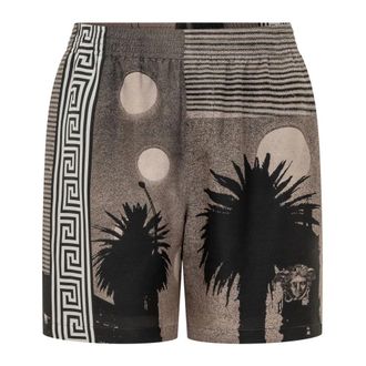Versace Korte Broeken, Heren, Beige, 3Xl, Casual Shorts