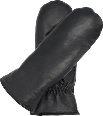 Kazar Guante de Cuero de un Dedo - Accessories - Mujer - Negro - S