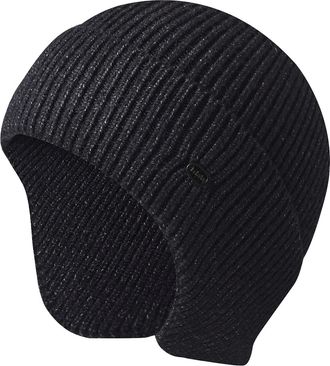 Generic Ears Cover for Winter Winter Hats for Men Women Lined Soft Warm Knit Hat Ski Stocking Cuffed Cap Mens Winter Trapper (Black, One Size)