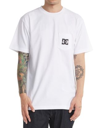 DC T-Shirt DC SHOES DC Star, Herren, Gr. XL, weiss (wei&szlig;), 100% Baumwolle, Shirts T-Shirt