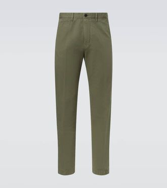 Slowear Cotton and linen slim pants