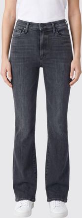 Mother The Hustler Ankle High-Rise Cropped Flare Jeans