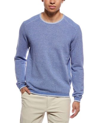 Raffi Vanise Waffle Knit Crewneck Sweatshirt