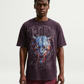 Nike Mens T-Shirt in Red | IM6150-647