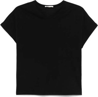 Khaite Zwarte Pico Shirt - Dames - T-shirts - Zwart - XS - Tops