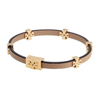 Tory Burch Tory Burch, Bracelets, female, Brown, Size: S/M Eleanor Bio Bracelet