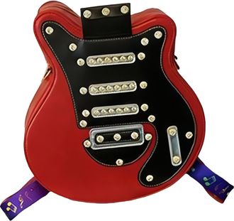 Generic Guitar Sling Backpack - Premium Stylish Handbag Sling Bag Travel Backpack Design System, Trendy Day Pack Large Capacity Lightweight Tote Compartment |