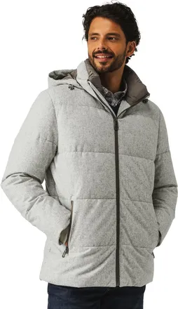 State of Art Winterjas State of Art Regular fit gemeleerd wol