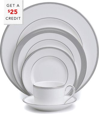 Wedgwood Vera Wang For Wedgwood 5Pc Grosgrain Place Setting With $25 Credit