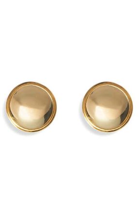 LADY GREY Saucer Statement Earrings in Gold at Nordstrom