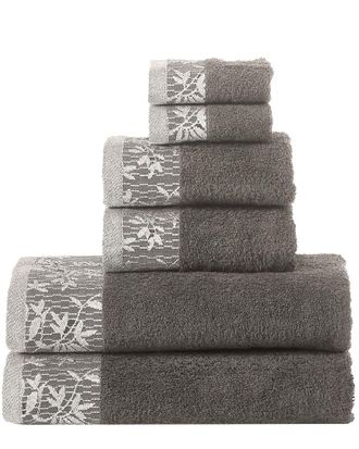 Superior Wisteria 6Pc Cotton Towel Set
