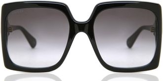 Gucci GG0876S 001 Womens Sunglasses Black Size 60 - Free RX Lenses - Free RX Lenses