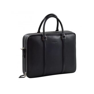 Pourchet Tassen, Heren, Zwart, ONE Size, Leer, Ethan Aktetas