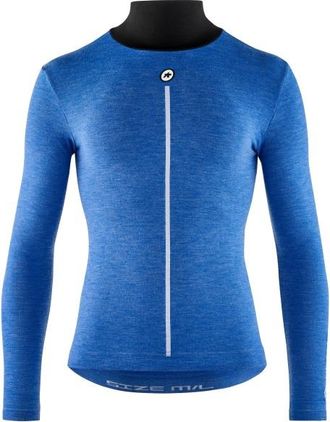 Assos Ultraz Winter L/S Skin Layer P1 Kunstfaserunterw&auml;sche f&uuml;r Herren | blau