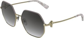 Longchamp LO191S 723 Womens Sunglasses Gold Size 58