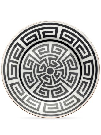 Ginori 1735 Piatto da dessert Labirinto - Nero