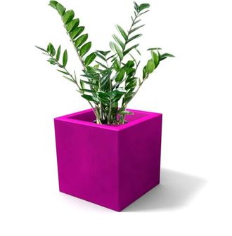 Bloomingville Ata Vase Aus Steingut – Leuchtendes Gelb, 16,5x30,5x7,5 Cm, Handgefertigt Für Blumen Oder Deko