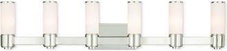 Livex Lighting Livex Weston 6-Light Pn Wall Sconce/ Bath-Light