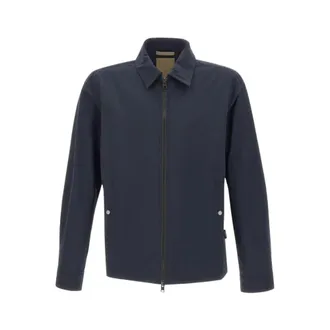 Woolrich Light Jackets, male, Blue, Size: 2XL Urban Timber Jacket