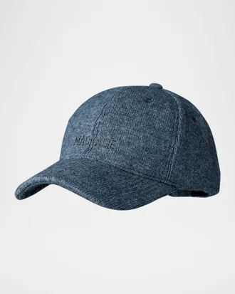 Mackage Men & apos;s Anderson Wool and Cashmere Logo Baseball Cap