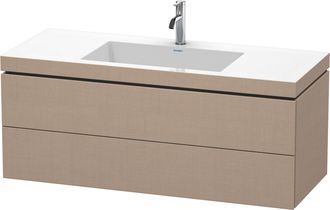 Duravit Duravit L-cube Conjunto Encastrado A Pared, 2 Cajones, Sin