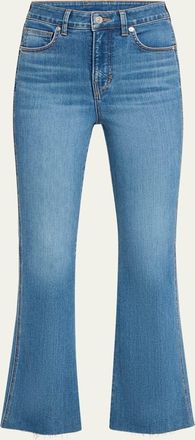 Veronica Beard Carolina Skinny Kick-Flare Jeans