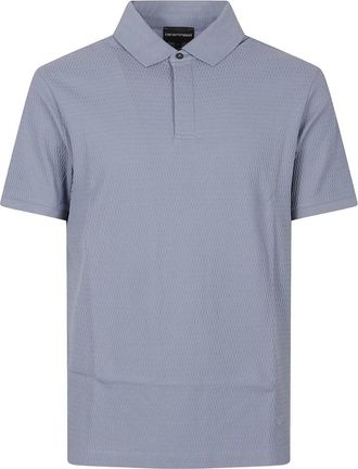 Emporio Armani Polo Shirt - Heren - Polos - Blauw - S - Tops