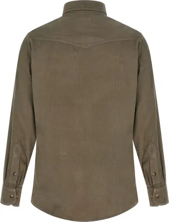 Brunello Cucinelli Corduroy Shirt - Green