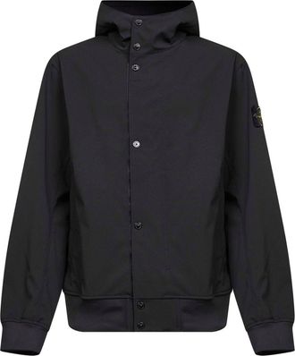Stone Island Coats Blacks And Greys-Uomo